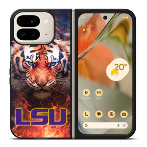 LSU TIGERS LOGO LOUISIANA STATE UNIVERSITY ICON Google Pixel 9 Pro Fold Case Cover