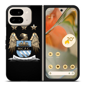 MANCHESTER CITY LOGO 2 Google Pixel 9 Pro Fold Case Cover MANCHESTER CITY LOGO 2 Google Pixel 9 Pro Fold Case Cover