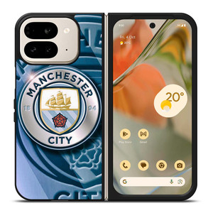 MANCHESTER CITY LOGO Google Pixel 9 Pro Fold Case Cover