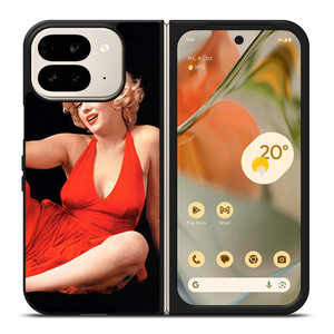 MARILYN MONROE RED DRESS Google Pixel 9 Pro Fold Case Cover