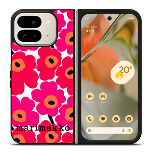 MARIMEKKO UNIKO RED FLOWER Google Pixel 9 Pro Fold Case Cover