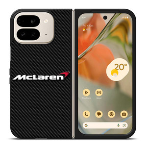 MCLAREN LOGO CARBON Google Pixel 9 Pro Fold Case Cover