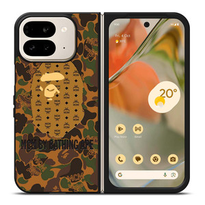 MCM BY BATHING APE CAMO Google Pixel 9 Pro Fold Case Cover