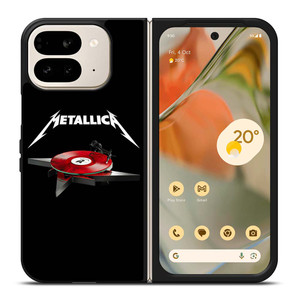 METALLICA BAND LOGO TURNTABLE Google Pixel 9 Pro Fold Case Cover
