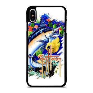 GUY HARVEY ISLAND iPhone XS Max Case Cover GUY HARVEY ISLAND iPhone XS Max Case Cover
