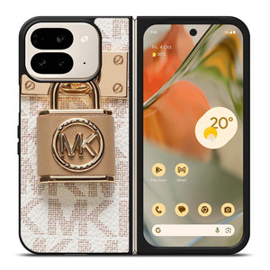 MICHAEL KORS LOGO MK PADLOCK 2 Google Pixel 9 Pro Fold Case Cover
