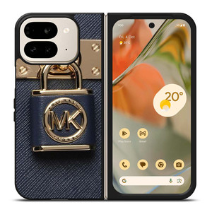 MICHAEL KORS LOGO MK PADLOCK Google Pixel 9 Pro Fold Case Cover MICHAEL KORS LOGO MK PADLOCK Google Pixel 9 Pro Fold Case Cover