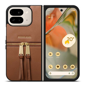 MICHAEL KORS MK LOGO BACKPACK BAG BROWN Google Pixel 9 Pro Fold Case Cover MICHAEL KORS MK LOGO BACKPACK BAG BROWN Google Pixel 9 Pro Fold Case Cover