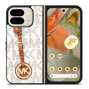 MICHAEL KORS MK WHITE 2 Google Pixel 9 Pro Fold Case Cover
