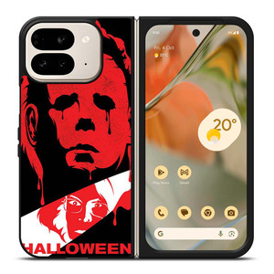 MICHAEL MYERS HALLOWEEN CLIP ART Google Pixel 9 Pro Fold Case Cover