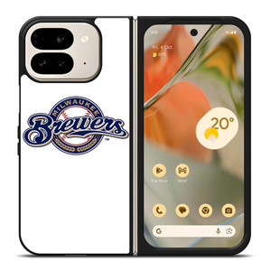 MILWAUKEE BREWERS LOGO BASEBALL TEAM ICON Google Pixel 9 Pro Fold Case Cover