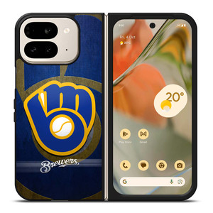 MILWAUKEE BREWERS MLB Google Pixel 9 Pro Fold Case Cover MILWAUKEE BREWERS MLB Google Pixel 9 Pro Fold Case Cover