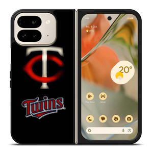 MINNESOTA TWINS BASEBALL LOGO Google Pixel 9 Pro Fold Case Cover MINNESOTA TWINS BASEBALL LOGO Google Pixel 9 Pro Fold Case Cover