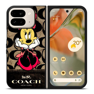 MINNIE MOUSE COACH Google Pixel 9 Pro Fold Case Cover MINNIE MOUSE COACH Google Pixel 9 Pro Fold Case Cover