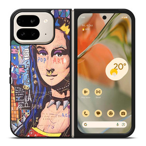 MONALISA ABSTRACT POP ART  Google Pixel 9 Pro Fold Case Cover