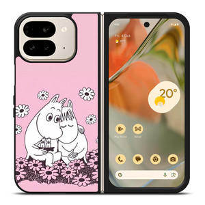 MOOMIN PINK Google Pixel 9 Pro Fold Case Cover MOOMIN PINK Google Pixel 9 Pro Fold Case Cover
