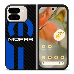 MOPAR CARBON LOGO Google Pixel 9 Pro Fold Case Cover MOPAR CARBON LOGO Google Pixel 9 Pro Fold Case Cover