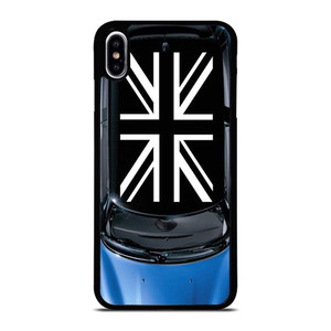 MINI COOPER UNIONS JACK BLUE iPhone XS Max Case Cover