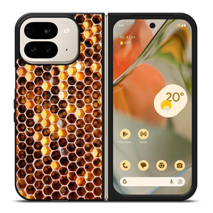 NATURAL HONEYCOMB PATTERN Google Pixel 9 Pro Fold Case Cover