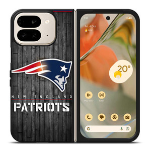 NEW ENGLAND PATRIOTS WOODEN LOGO Google Pixel 9 Pro Fold Case Cover
