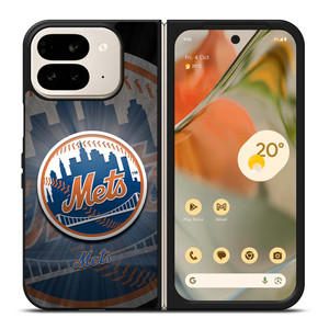NEW YORK METS MLB LOGO Google Pixel 9 Pro Fold Case Cover NEW YORK METS MLB LOGO Google Pixel 9 Pro Fold Case Cover