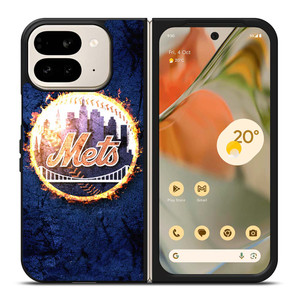 NEW YORK METS MLB Google Pixel 9 Pro Fold Case Cover NEW YORK METS MLB Google Pixel 9 Pro Fold Case Cover