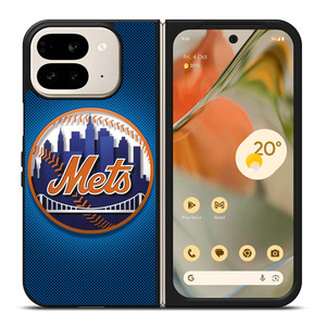 NEW YORK METS NY LOGO Google Pixel 9 Pro Fold Case Cover