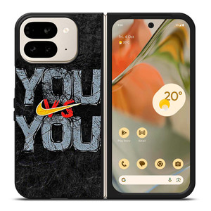 NIKE LOGO YOU VS YOU Google Pixel 9 Pro Fold Case Cover