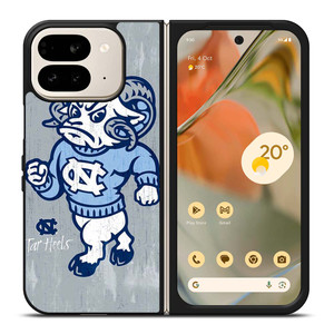 NORTH CAROLINA TAR HEELS MASCOT Google Pixel 9 Pro Fold Case Cover
