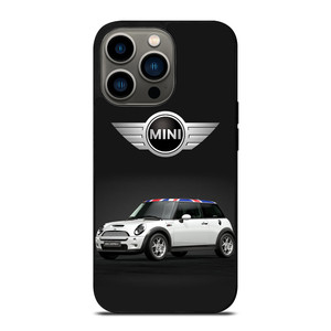 UNION JACK BLUE MINI COPER CAR iPhone 13 Pro Case Cover