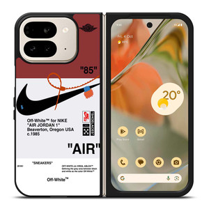 OFF WHITE NIKE AIR JORDAN SNEAKERS Google Pixel 9 Pro Fold Case Cover OFF WHITE NIKE AIR JORDAN SNEAKERS Google Pixel 9 Pro Fold Case Cover