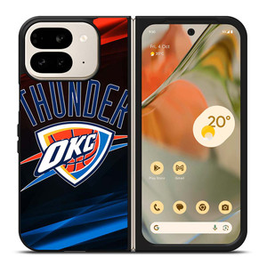 OKLAHOMA CITY THUNDER LOGO Google Pixel 9 Pro Fold Case Cover