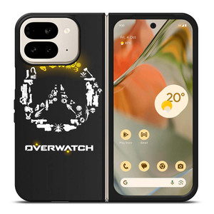 OVERWATCH LOGO Google Pixel 9 Pro Fold Case Cover OVERWATCH LOGO Google Pixel 9 Pro Fold Case Cover