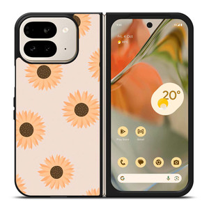 PASTEL SUNFLOWER PATTERN Google Pixel 9 Pro Fold Case Cover