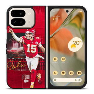 PATRICK MAHOMES KANSAS CITY CHIEFS Google Pixel 9 Pro Fold Case Cover