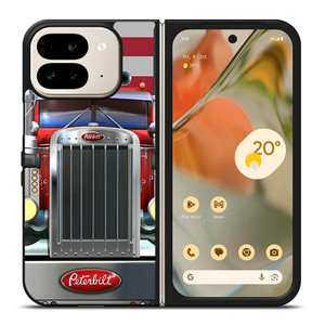 PETERBILT TRUCK AMERICAN FLAG Google Pixel 9 Pro Fold Case Cover