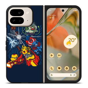 POKEMON AVENGERS CUTE Google Pixel 9 Pro Fold Case Cover