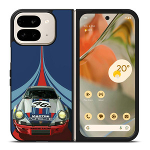 PORSCHE MARTINI RACING CAR LOGO 46 Google Pixel 9 Pro Fold Case Cover