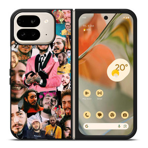POST MALONE RAPPER COLLAGE Google Pixel 9 Pro Fold Case Cover