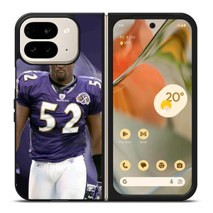 RAY LEWIS BALTIMORE RAVENS NFL 2 Google Pixel 9 Pro Fold Case Cover