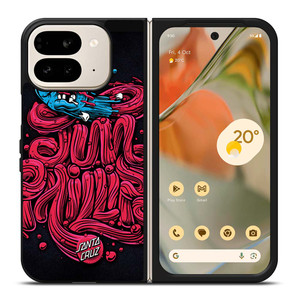 SANTA CRUZ SKATEBOARDS CLIPART Google Pixel 9 Pro Fold Case Cover