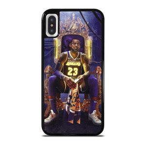LEBRON JAMES LAKERS KING iPhone XS Max Case Cover