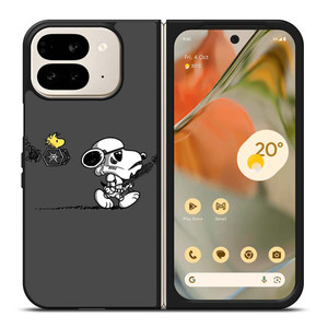SNOOPY AND WOODSTOCK THE PEANUTS STAR WARS Google Pixel 9 Pro Fold Case Cover