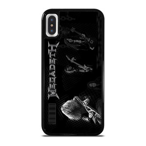 MEGADETH ROCK BAND LOGO iPhone XS Max Case Cover