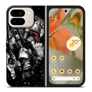 STAR WARS BOBA FETT ART Google Pixel 9 Pro Fold Case Cover