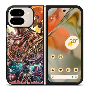 STAR WARS MANDALORIAN COLLAGE Google Pixel 9 Pro Fold Case Cover