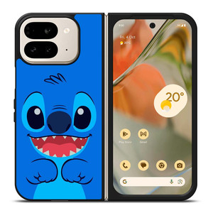 STITCH BLUE CARTOON CHARACTER Google Pixel 9 Pro Fold Case Cover