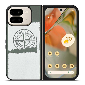 STONE ISLAND LOGO SCRATCHED Google Pixel 9 Pro Fold Case Cover