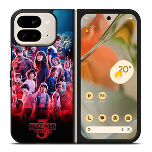 STRANGER THINGS 3 POSTER Google Pixel 9 Pro Fold Case Cover STRANGER THINGS 3 POSTER Google Pixel 9 Pro Fold Case Cover