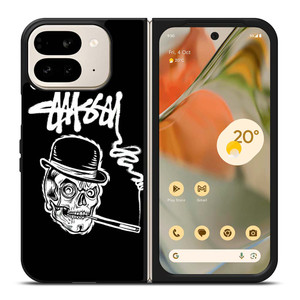 STUSSY SKULL LOGO Google Pixel 9 Pro Fold Case Cover